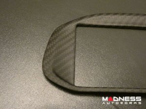 Alfa Romeo 4C Carbon Fiber Radio Cover Frame - Matte